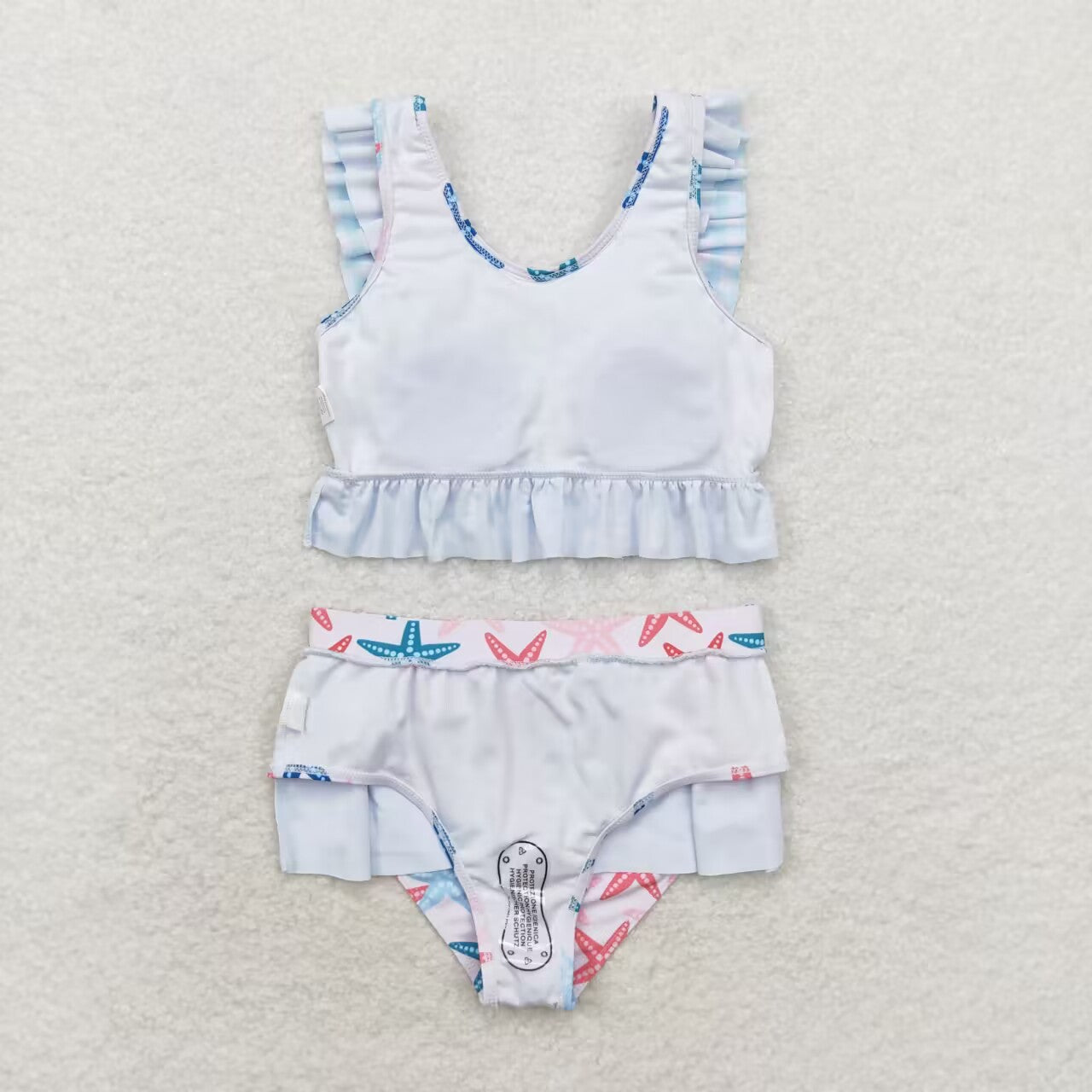 baby girls starfish 2pcs bathing suit