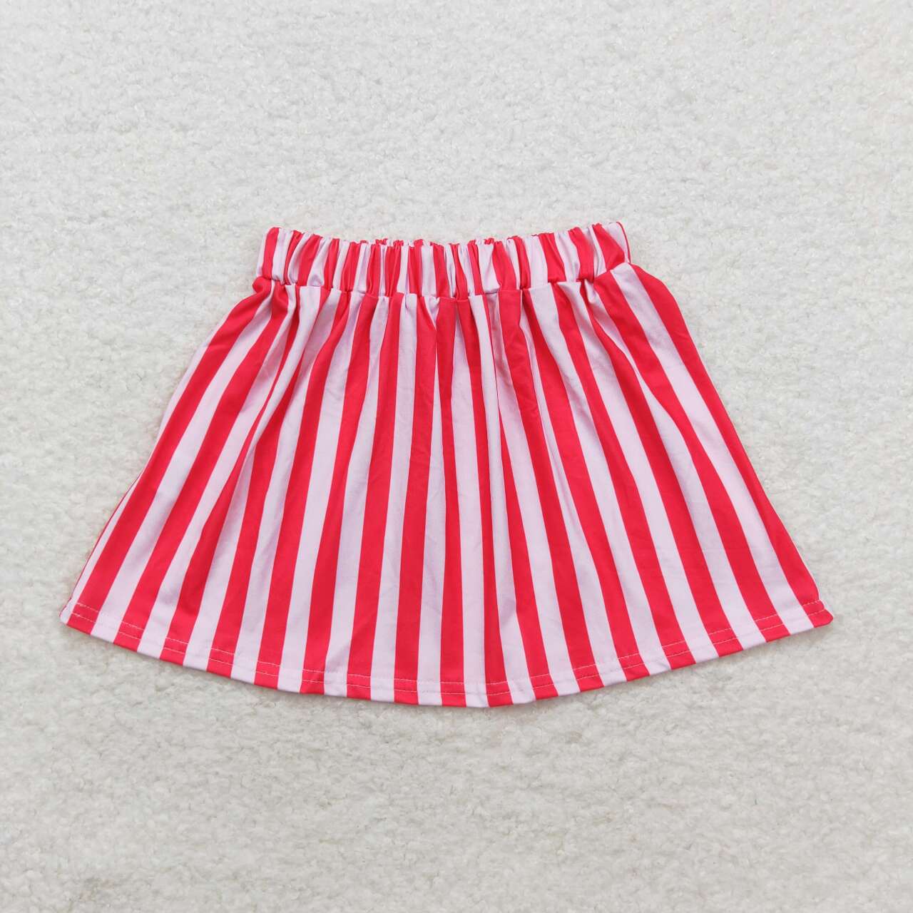 baby girls christmas red stripes skirt dress