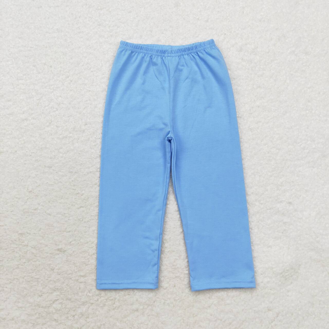 toddle baby boy blue cotton leggings pants