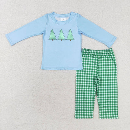 baby boy christmas tree fall winter clothes