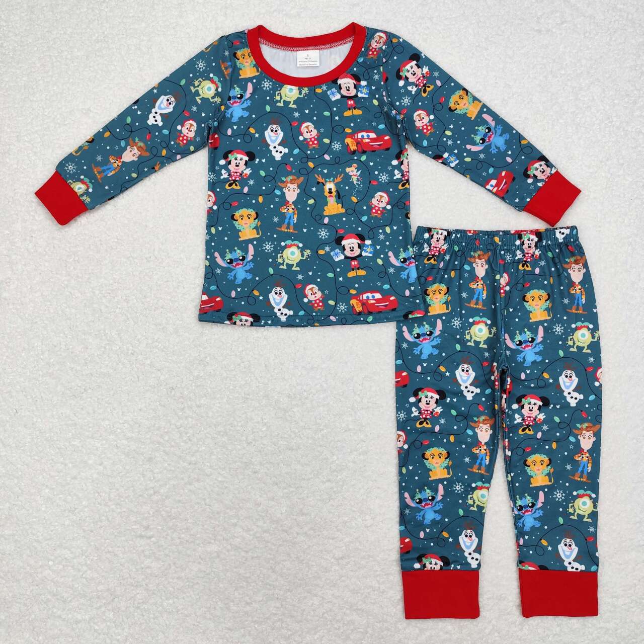toddle baby boy Christmas cartoon story clothes