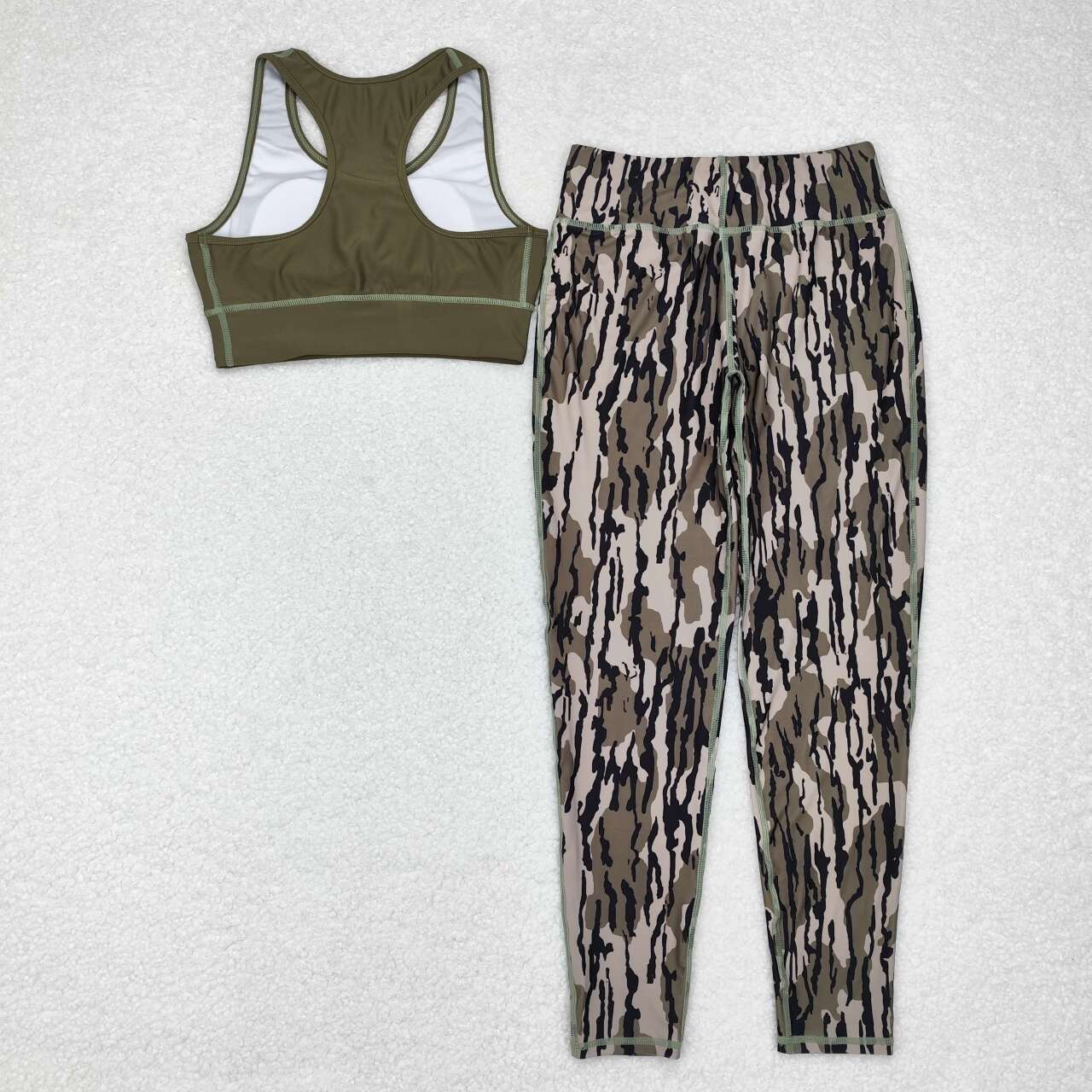 Adult women camo  yoga clothes