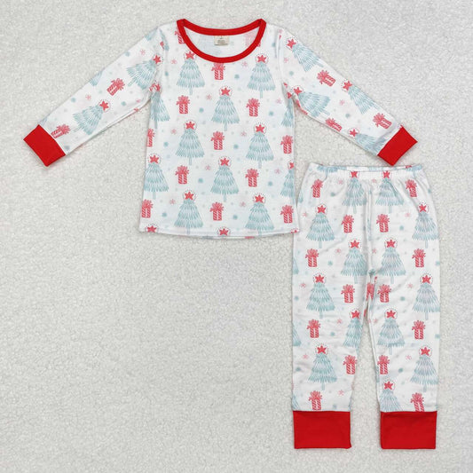 toddle baby boy Christmas tree gift box bamboo clothes