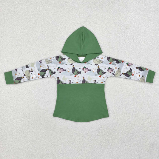 baby mallard duck hunting long sleeve top