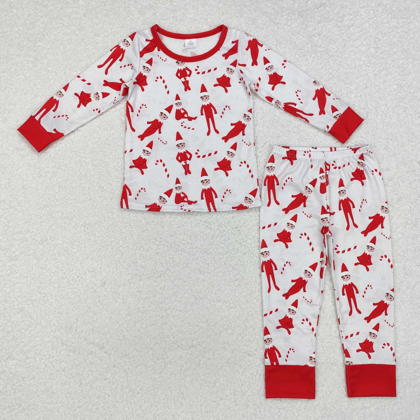 baby boy Christmas cartoon bamboo clothes