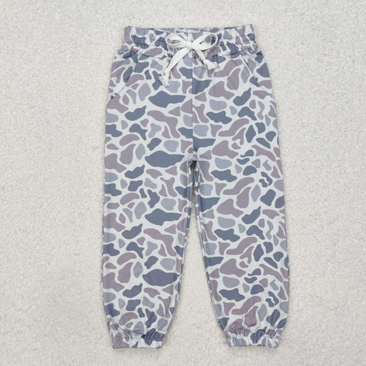 toddle baby boy grey camo milk silk pants