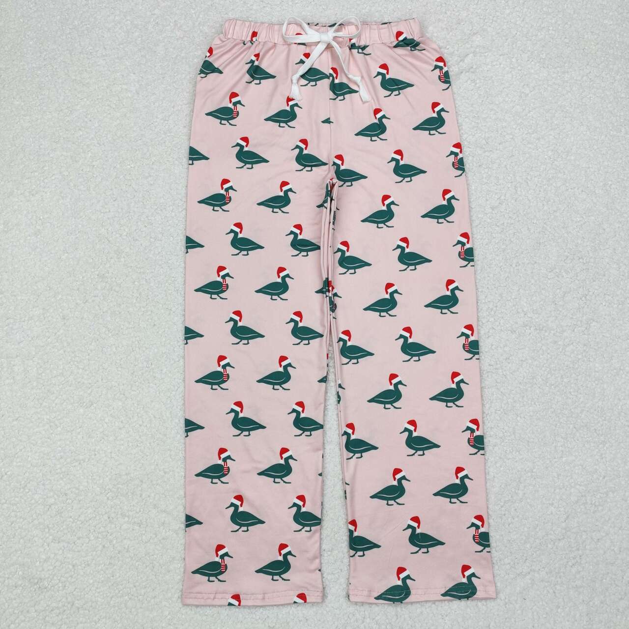 Adult women christmas duck print pants