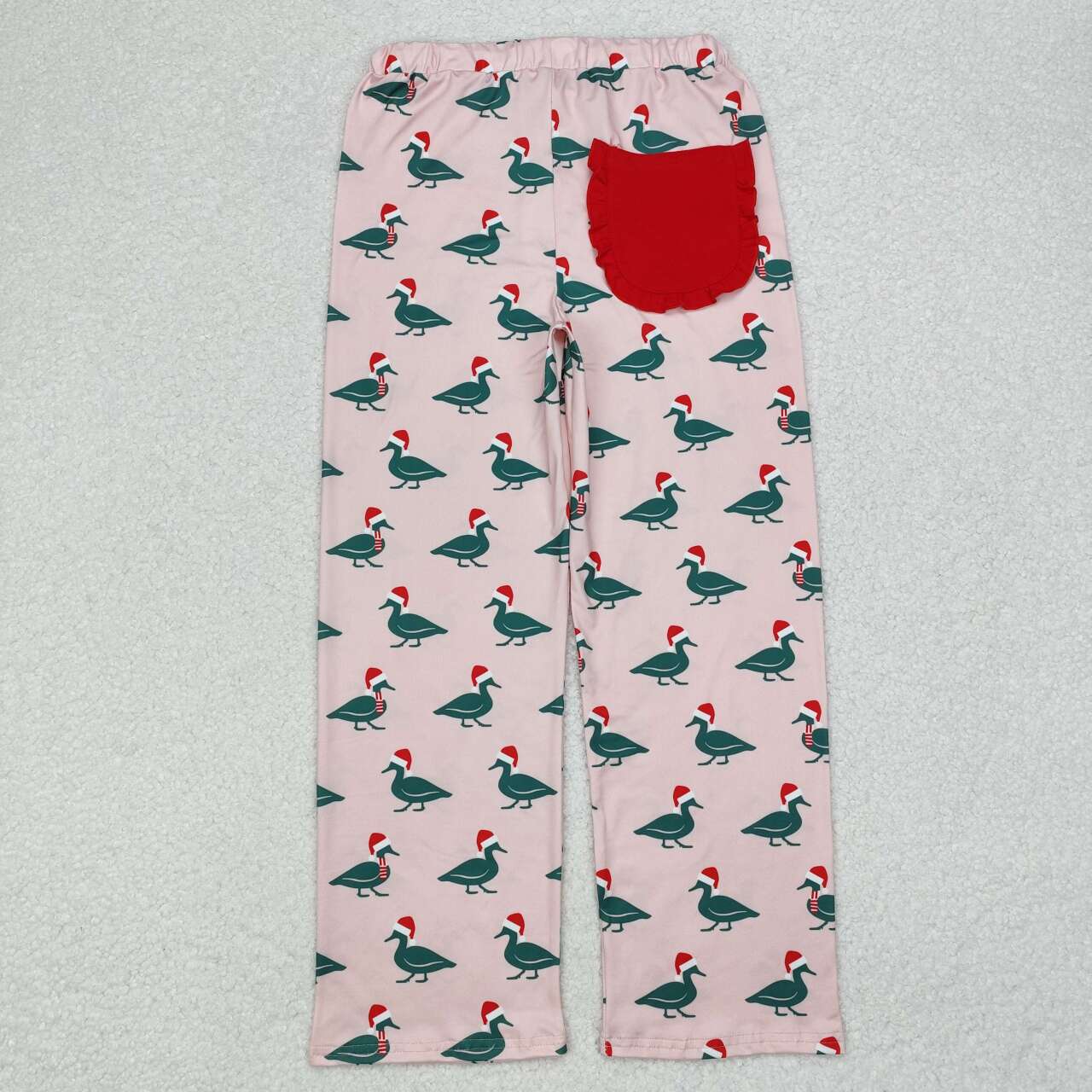 Adult women christmas duck print pants