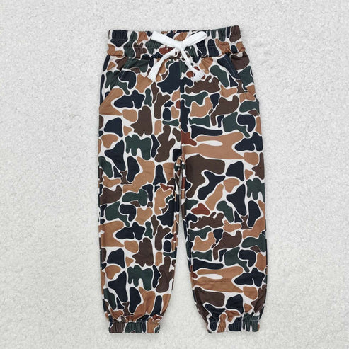 Mommy and me camo print casual wear leggings pants