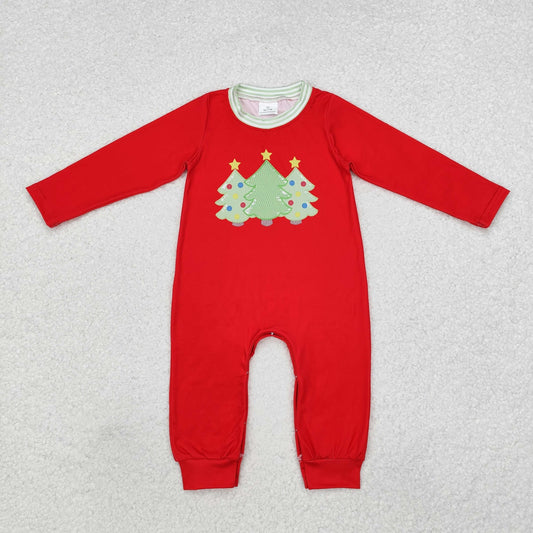 wholesale toddle boy christmas tree romper