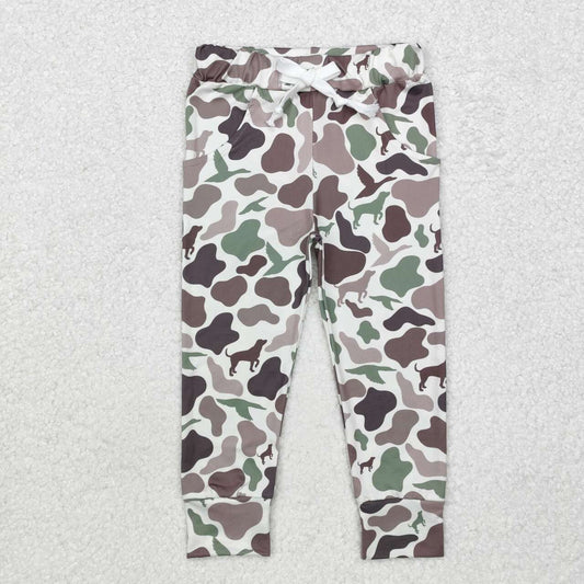 Mallard duck dog hunting season camo leggings pants