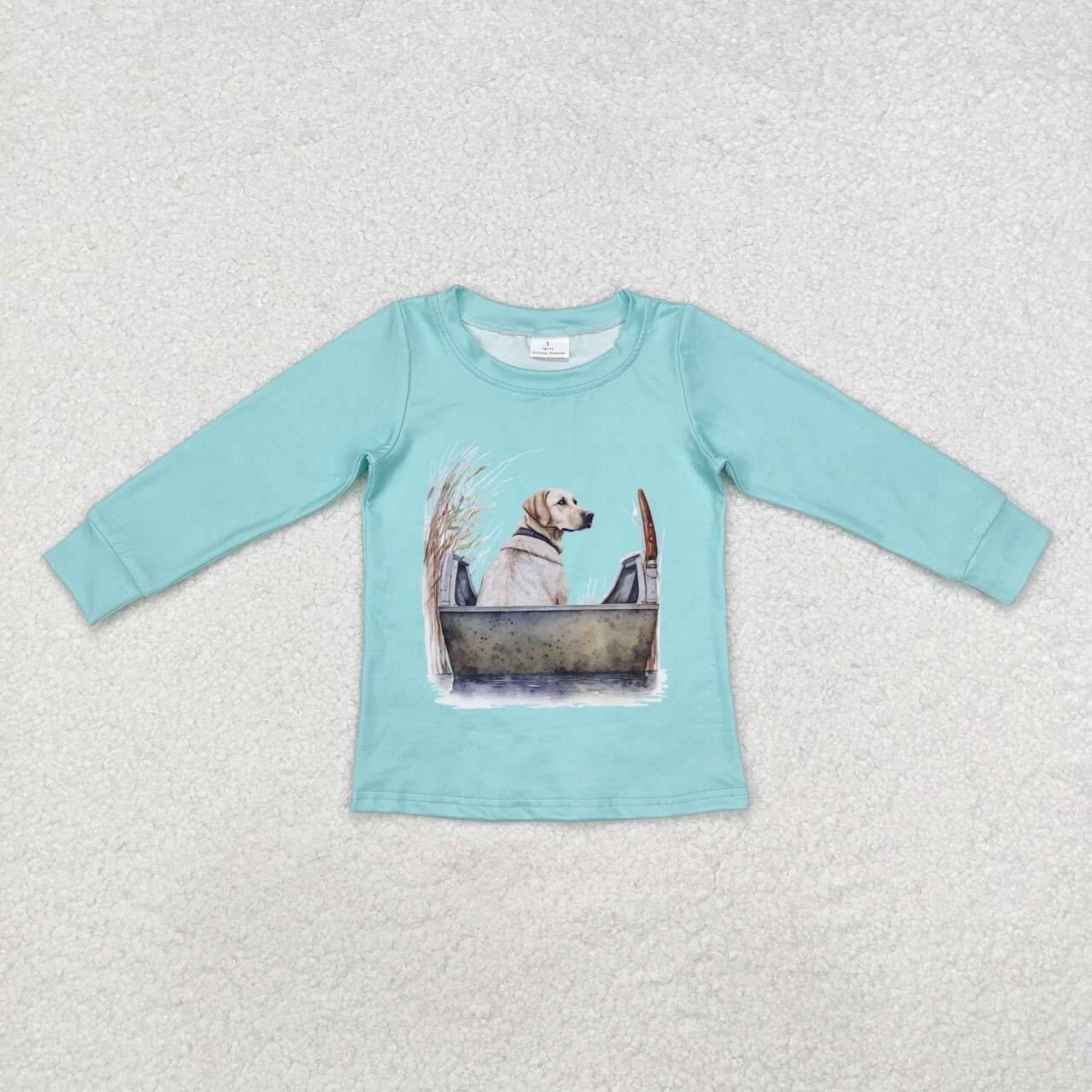 Toddle Baby Boy Hunting Season Dog Long Sleeve Top