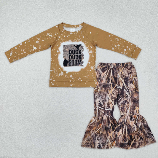 baby girl mallar duck hunting season long sleeve clothes