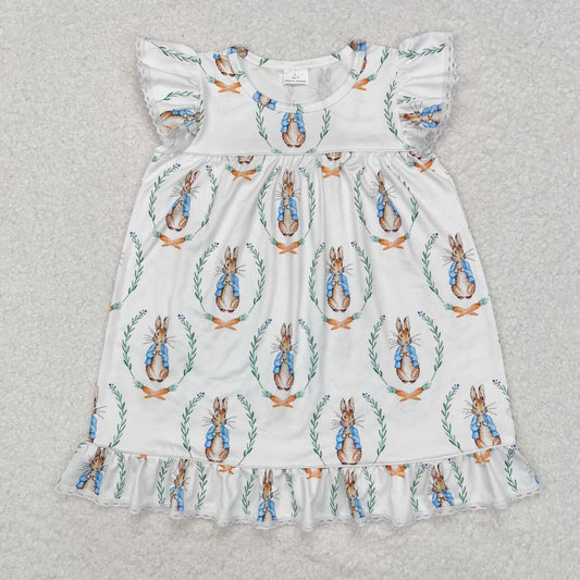 Easter bunny toddle baby girls dress