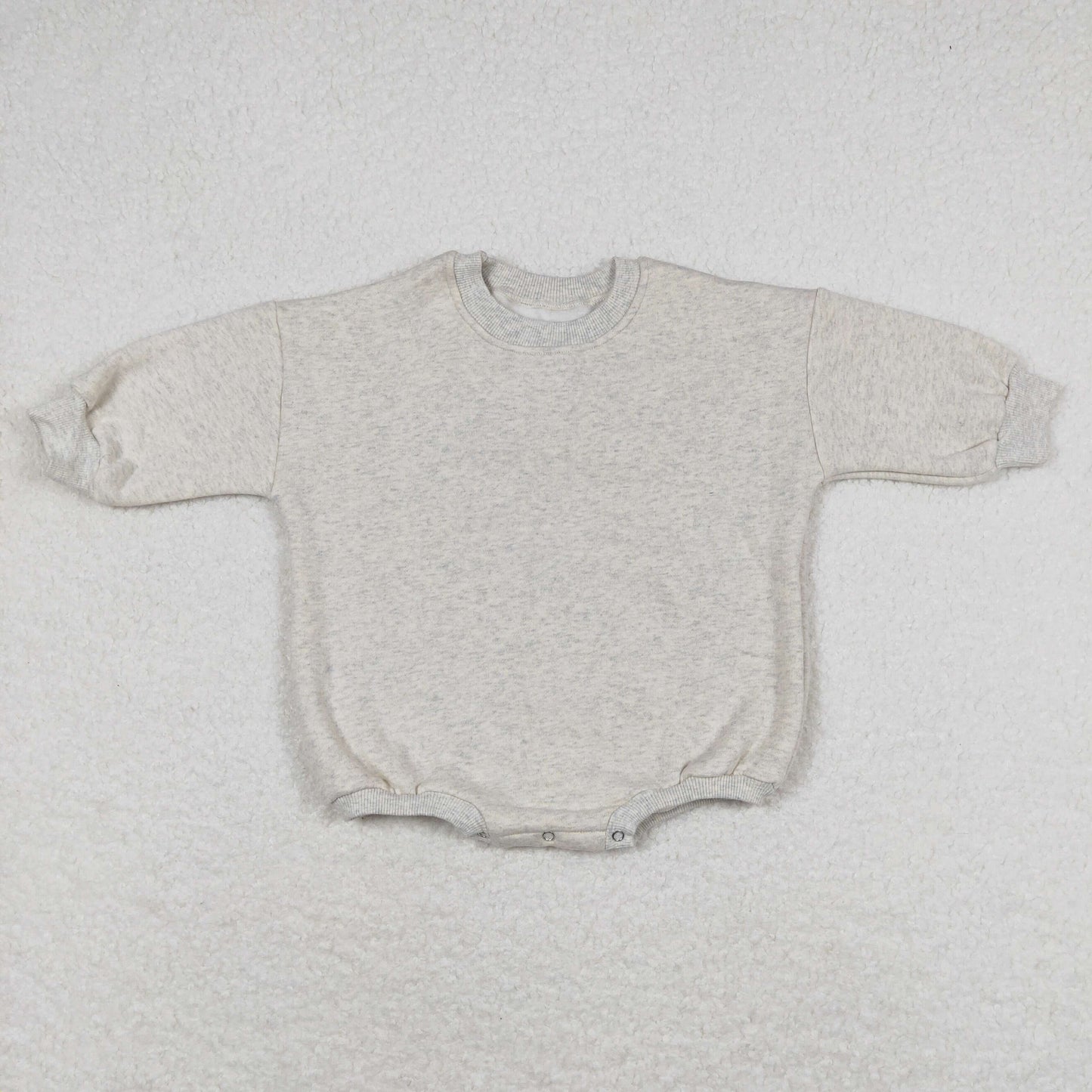 light grey long sleeve sweater romper