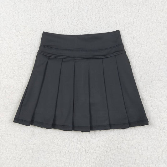 Toddle baby girls black yoga shorts skirt