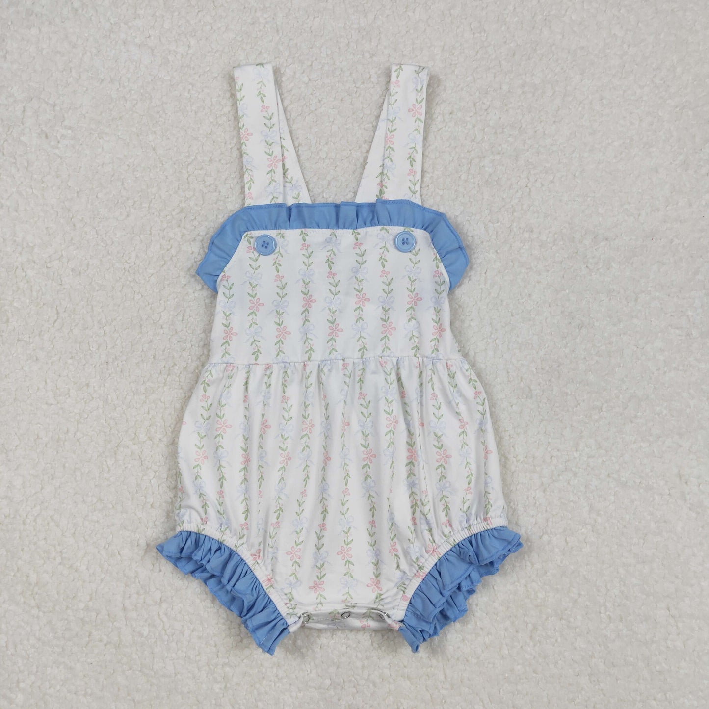 toddle baby girls floral boutique romper