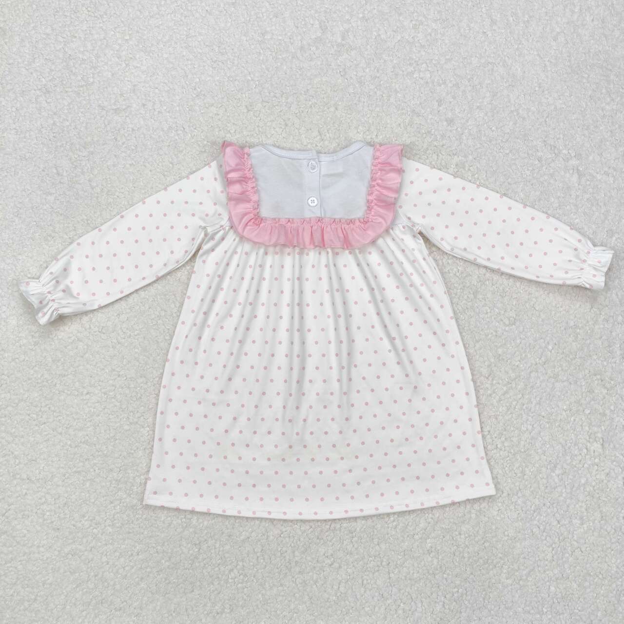 Baby girls Embroidery cross  Easter matching clothes