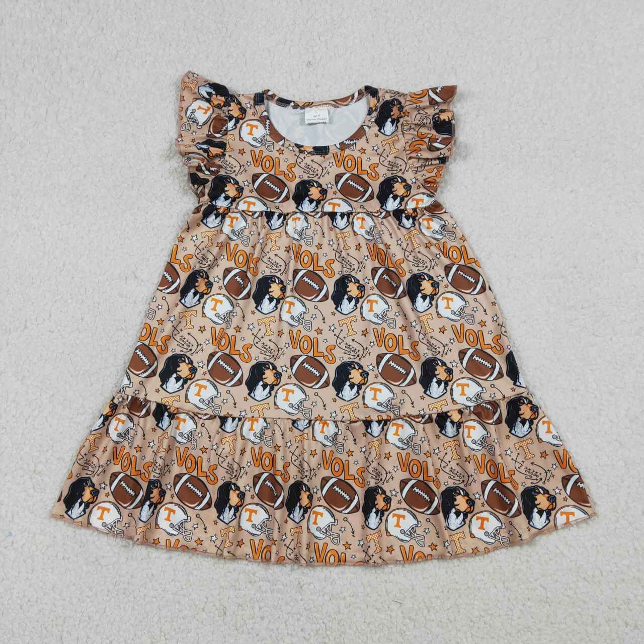 Tennessee team design baby girl summer yoga dress