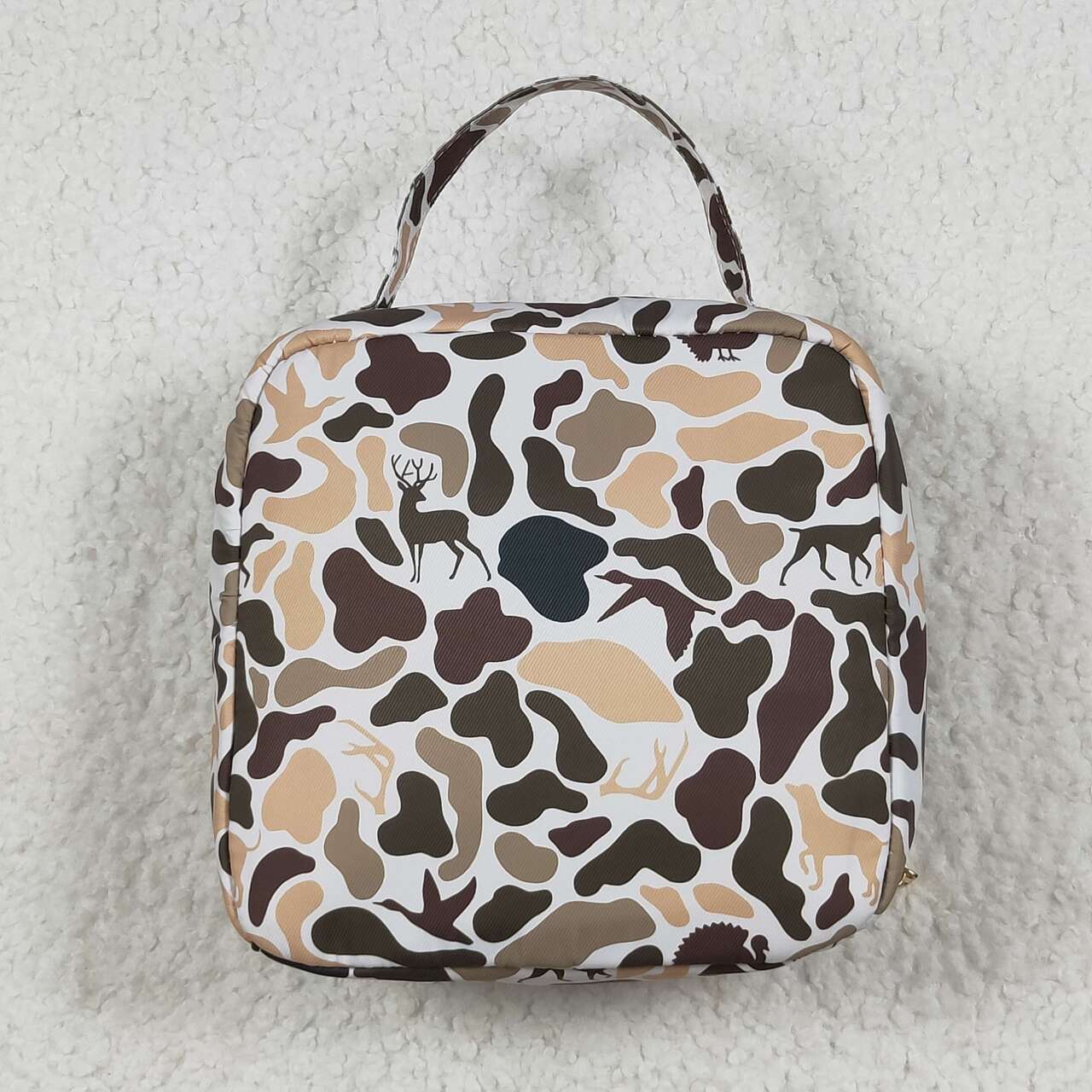 USA SHOP Wholesale kids deer turkey camo lunch box bag