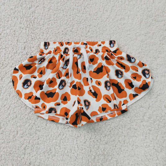 Toddle baby girls TN VOLS  team summer yoga shorts