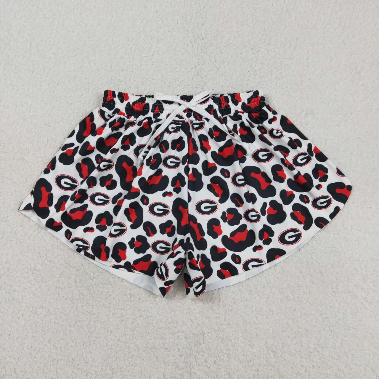 Adult women Georgia team summer yoga shorts