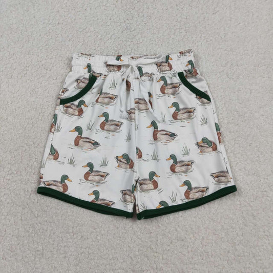 baby boy mallard duck summer shorts