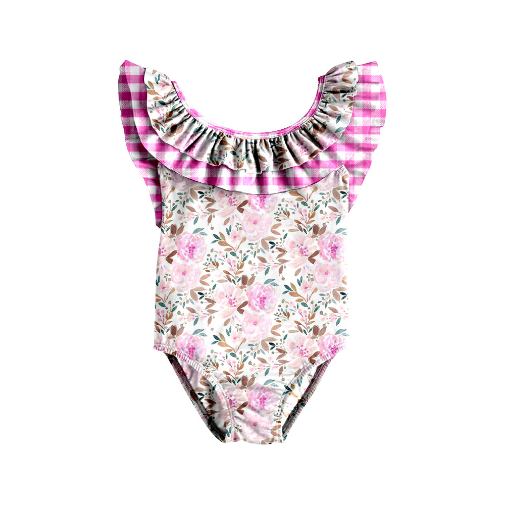 flower girls one pieces wholesale summer swimwear preorder