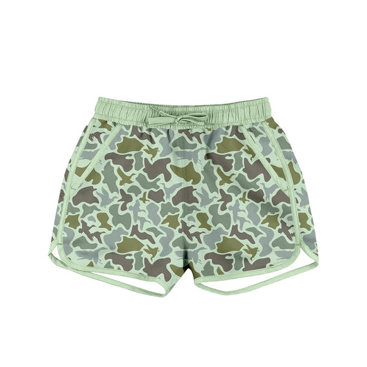 Baby boy duck camo summer swim trunks preorder