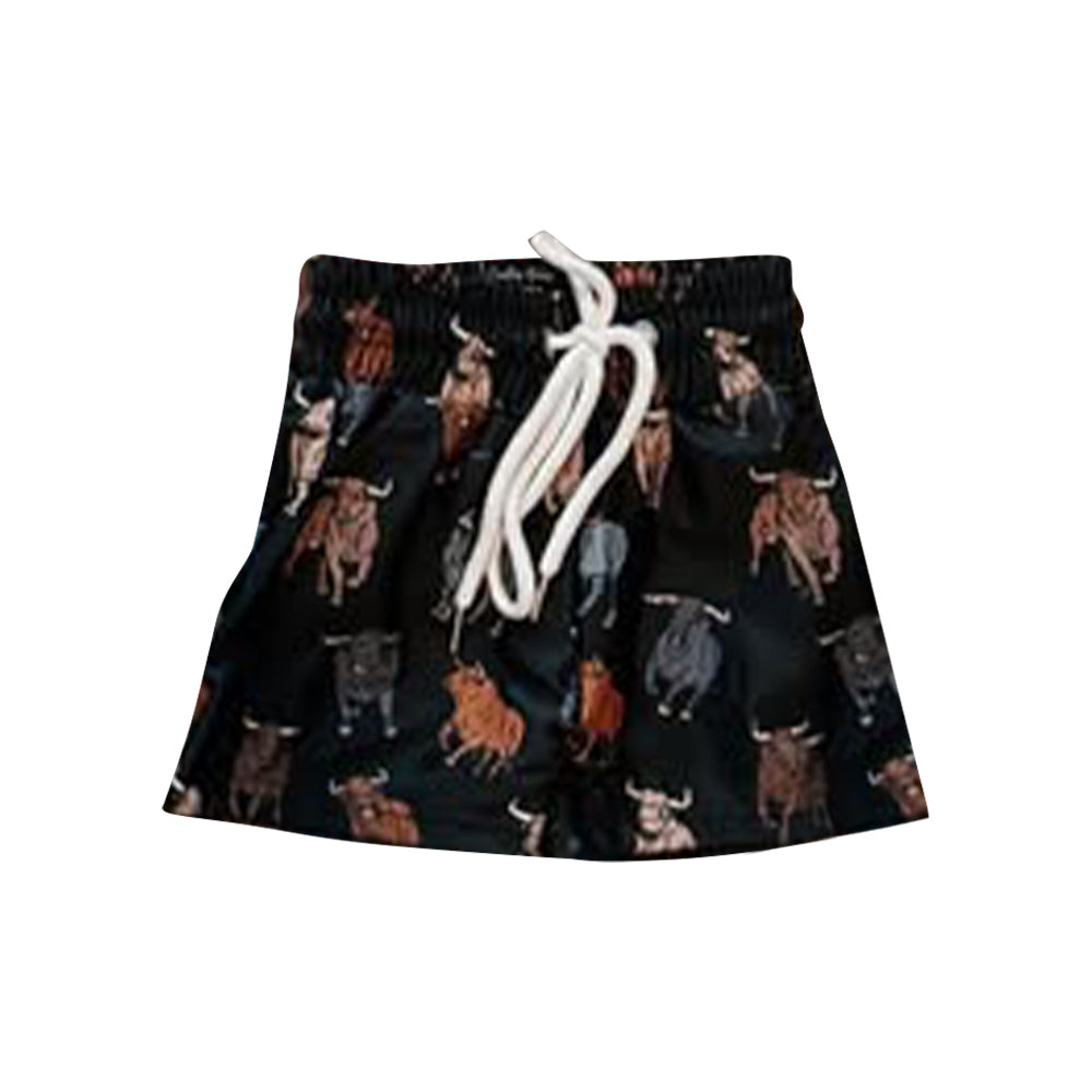 Baby boy western summer swim trunks preorder