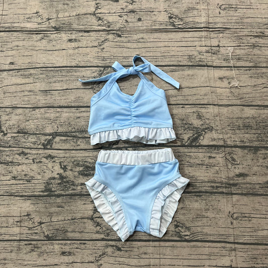 Princess design baby two pieces bathing suit kids swimwear preorder