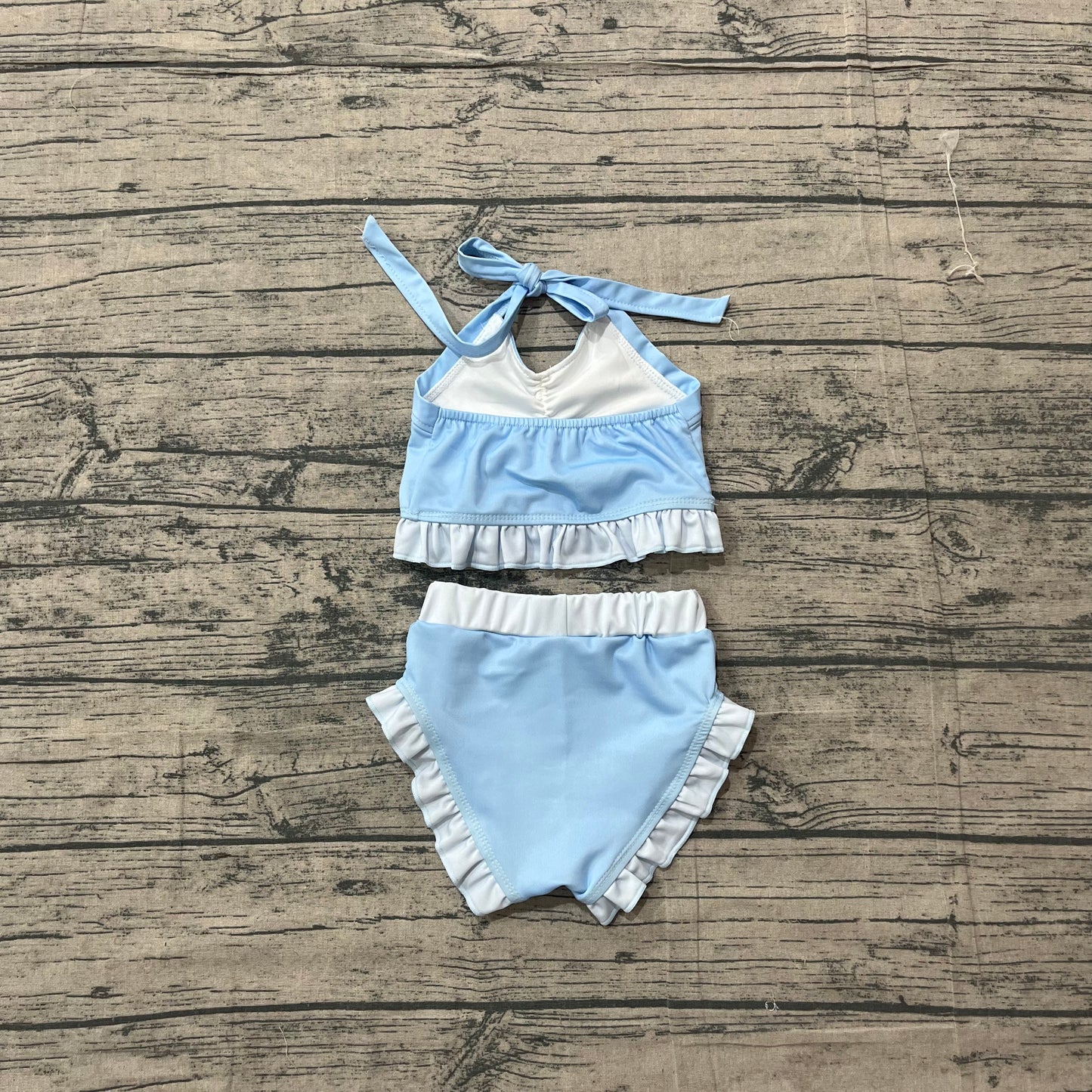 Princess design baby two pieces bathing suit kids swimwear preorder