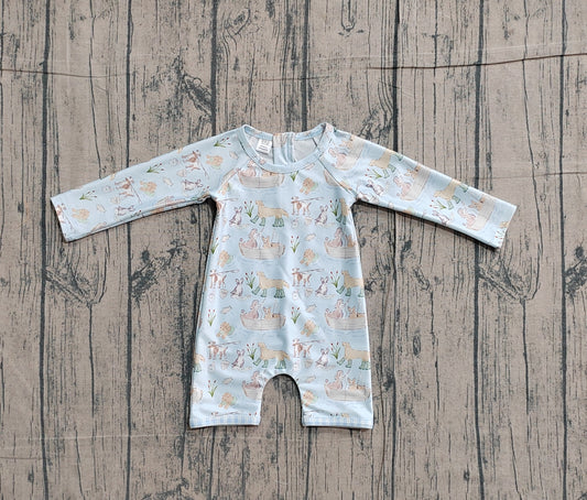 Animal print one piece bathing suit kids swimwear preorder