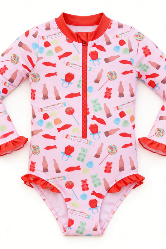 One piece bathing suit kids swimwear preorder
