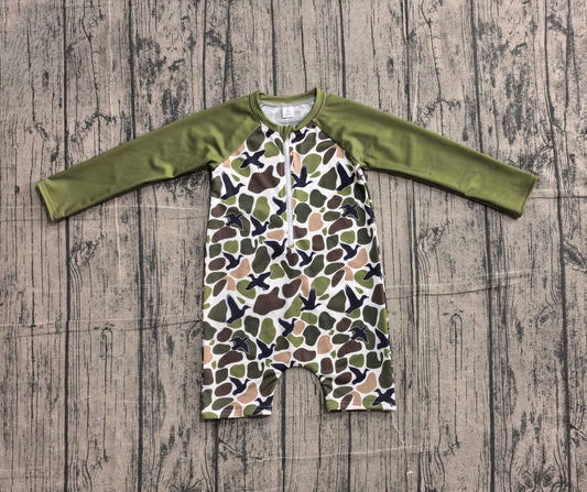 One piece deer camo boy summer swimwear preorder