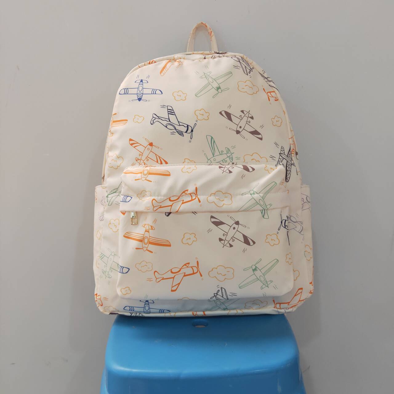 toddle baby girls plane print backpack