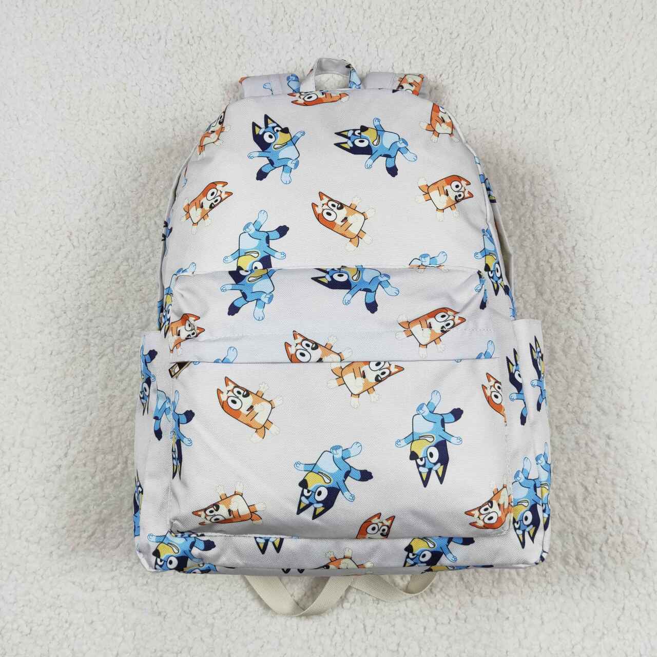 infant baby girls blue cartoon dog backpack