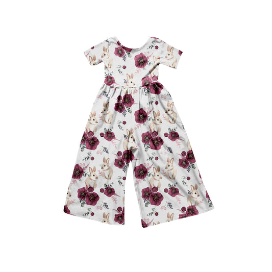 toddle girls floral bunny jumpsuit preorder