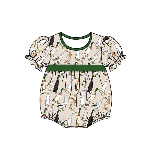 toddle girls mallard duck bubble romper preorder