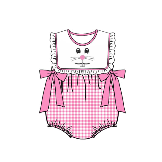 toddle baby girls Easter rabbit romper preorder