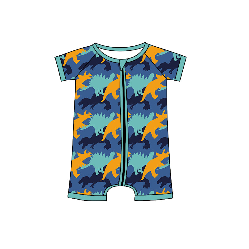 infant toddle baby dinosaur romper preorder