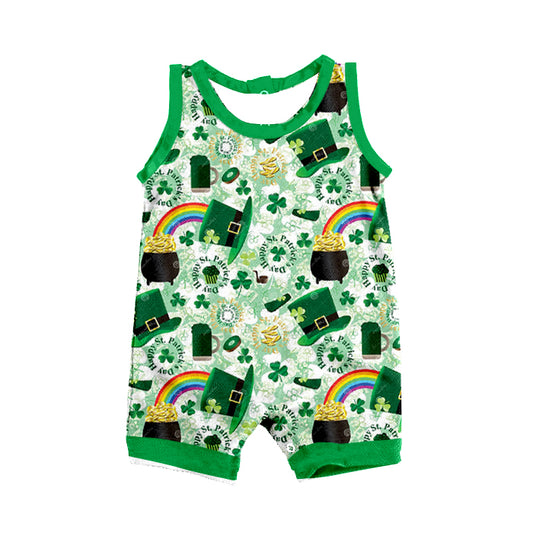 Saint Patrick's Day baby romper lucky romper preorder