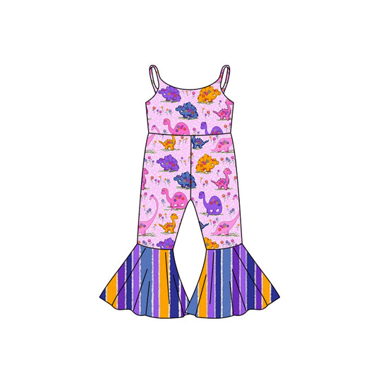 baby girls dinosaur floral jumpsuit preorder