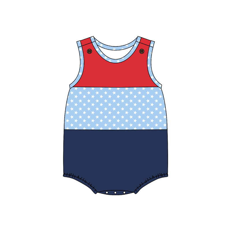 toddle boy july 4th romper preorder