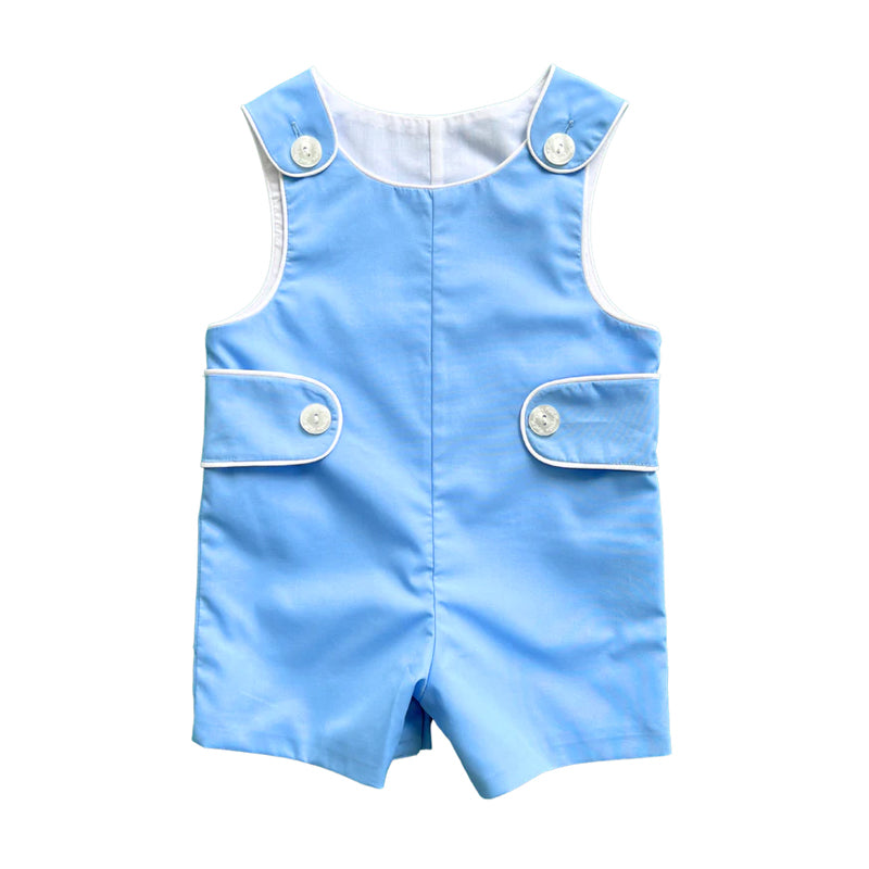 toddle baby boy blue button romper preorder aierwhoesalekidsclothes