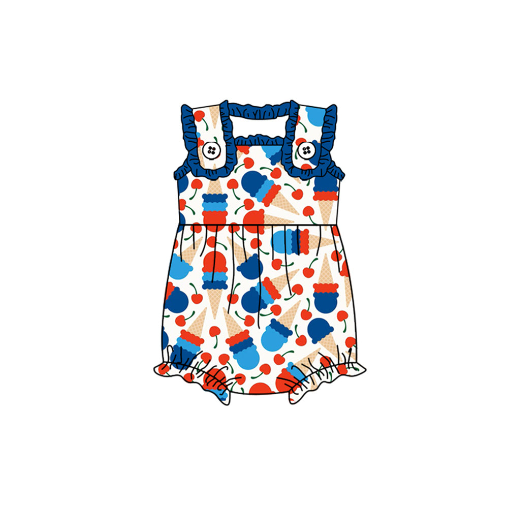 American girls july 4th romper preorder