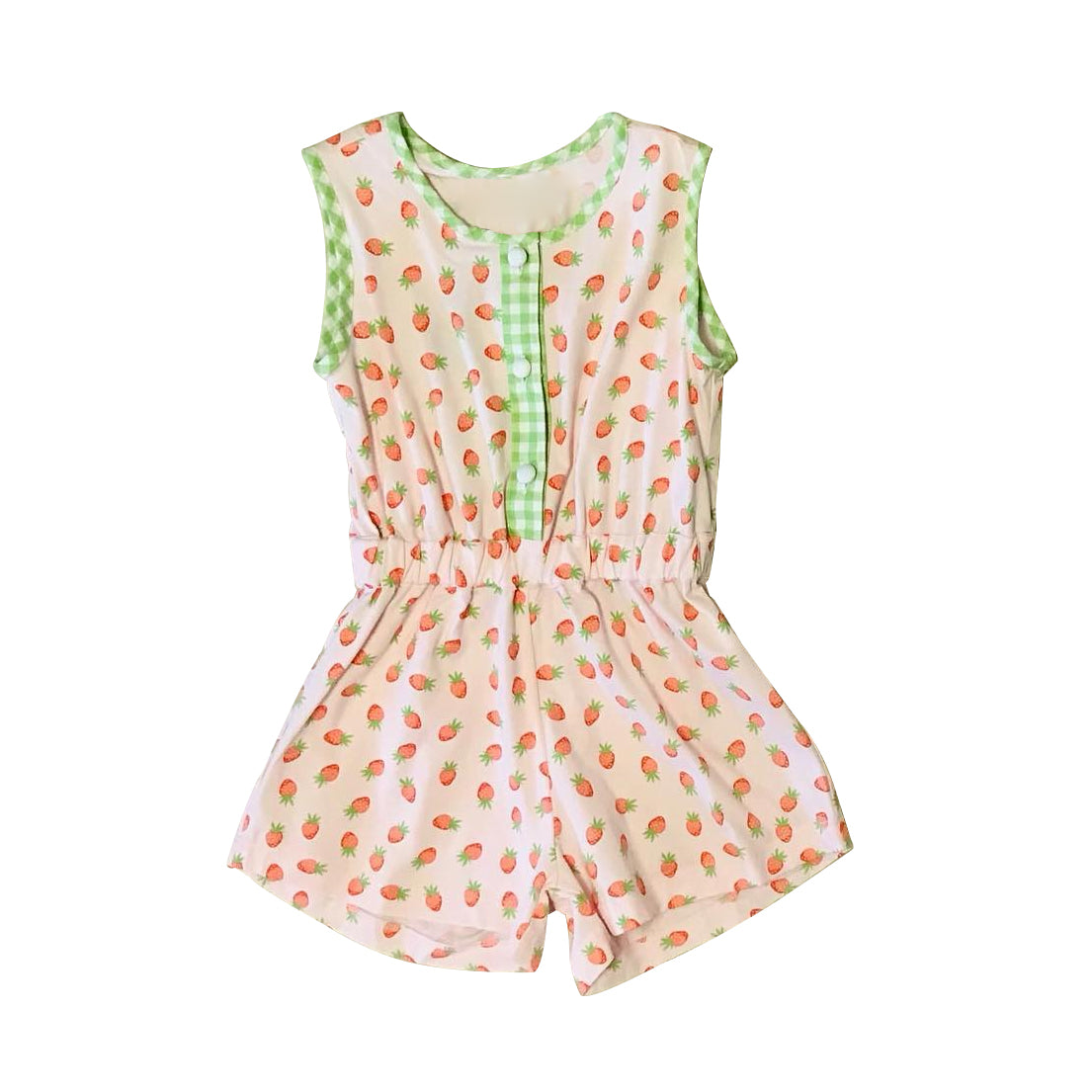 toddle baby girls strawberry romper preorder