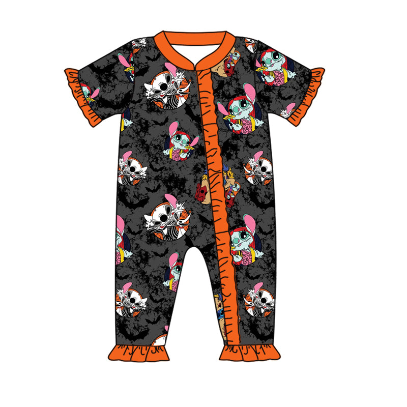 toddle baby girl halloween cartoon romper preorder