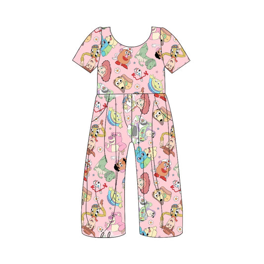 toddle baby girls cartoon story jumpsuit preorder