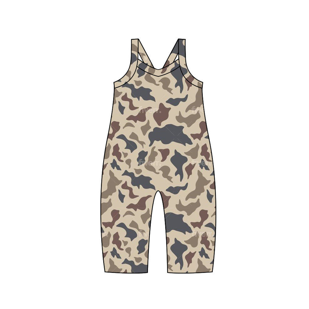 Toddle baby camo jumpsuit romper preorder